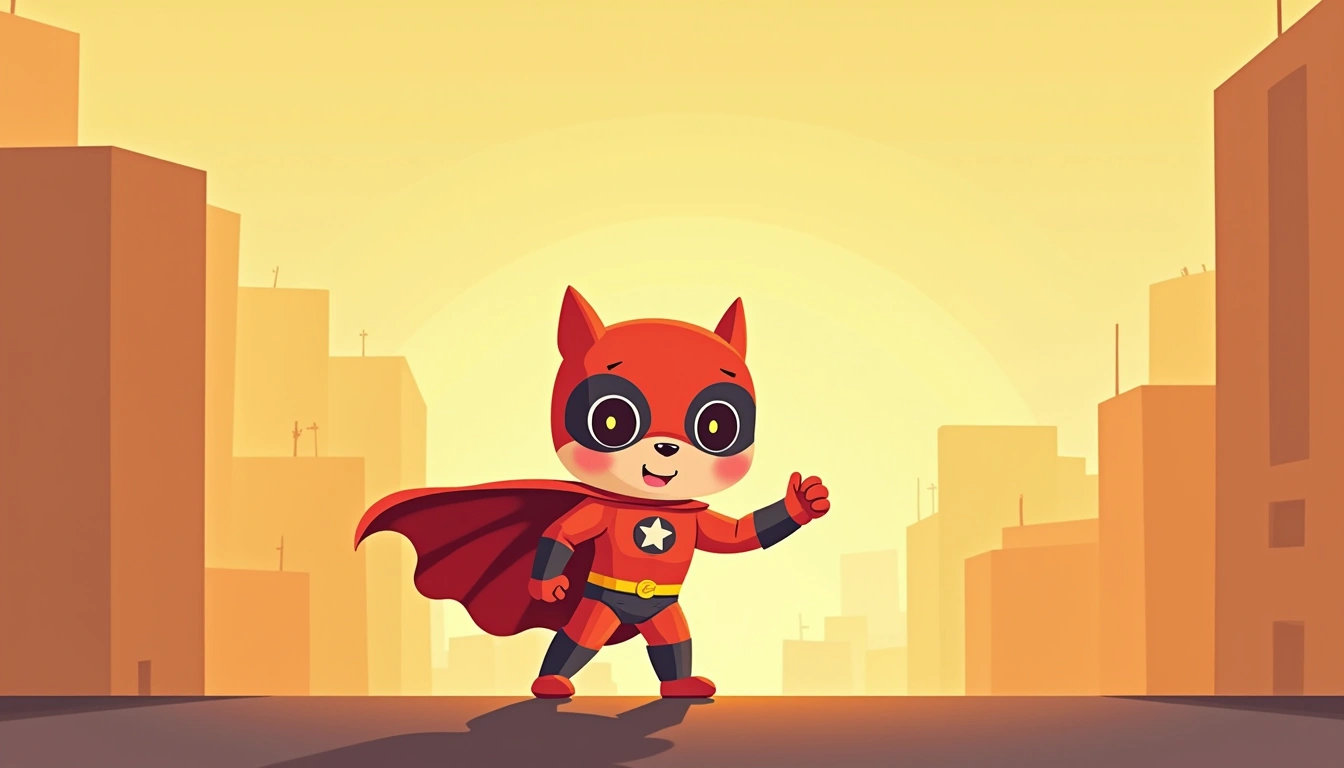 A sample in the Comic (Kids) style