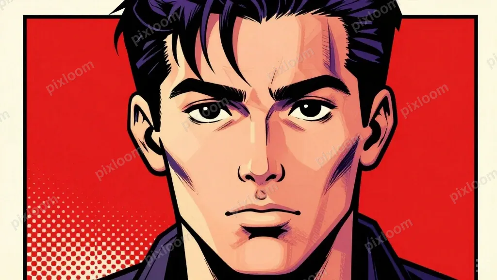 Retro Comic Cover