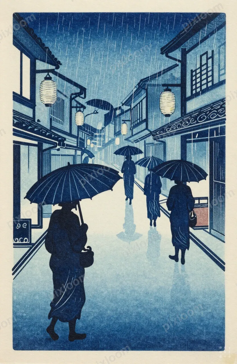 Woodblock Print