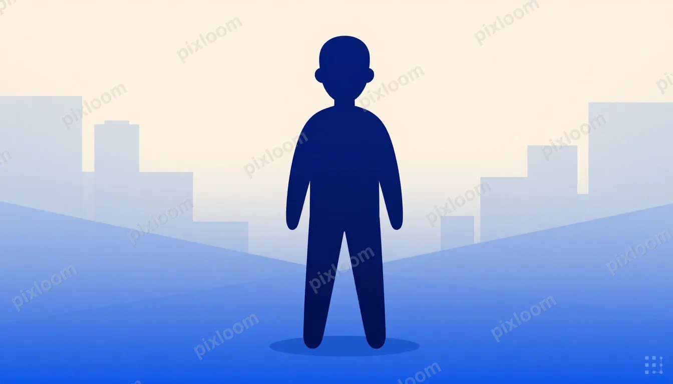 A single main subject, full-body, placed slightly off-center
