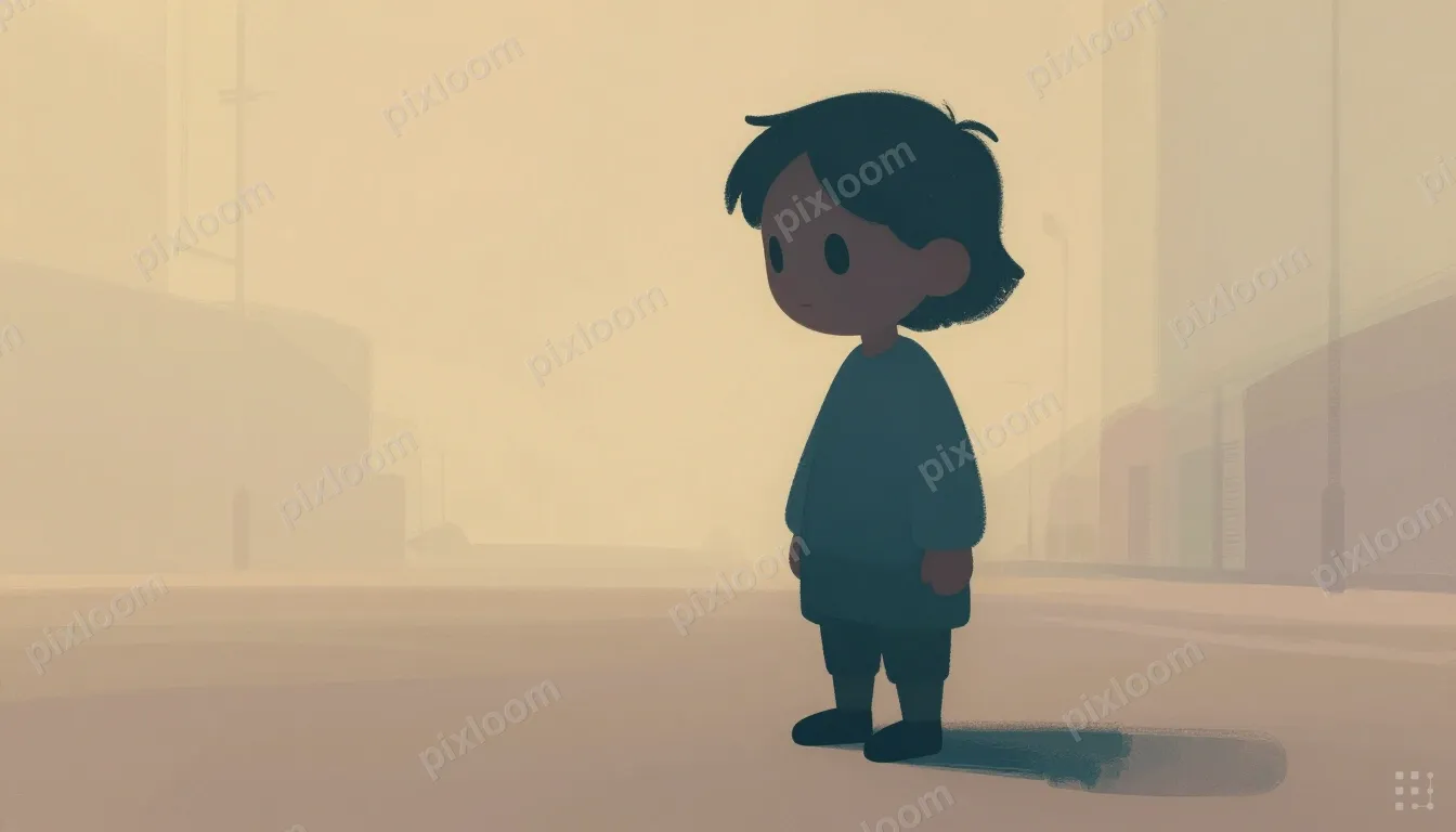 A single main subject, full-body, placed slightly off-center