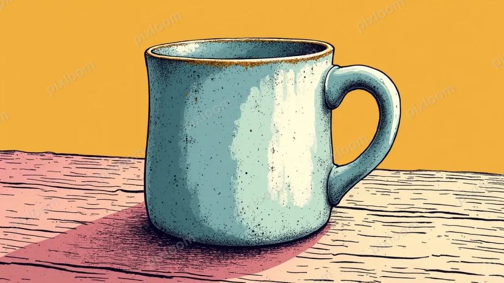 line art editorial illustration, halftone print shading, a c